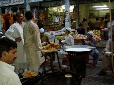 De stalletjes in Aabpara