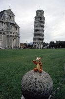 Teigetje in Pisa