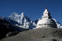 Stupa in the Everest area